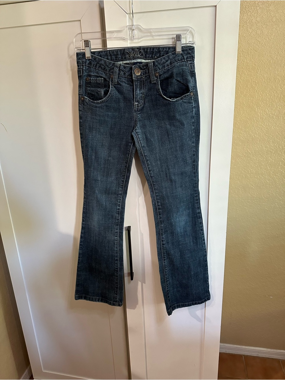 Dark Blue Girls Sz 12 Jade Bootcut Jeans